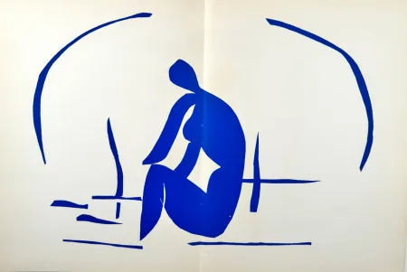 Lithografie Matisse - Baigneuse dans les roseaux 
