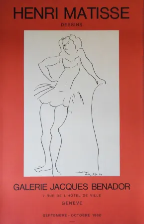 Geïllustreerd Boek Matisse - Christiane, la danseuse