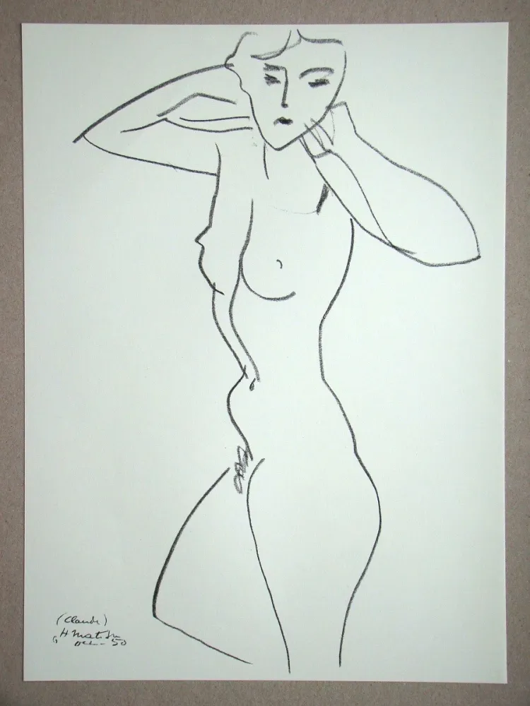 Lithografie Matisse - Claude