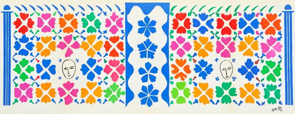 Lithografie Matisse - Décoration - Masques