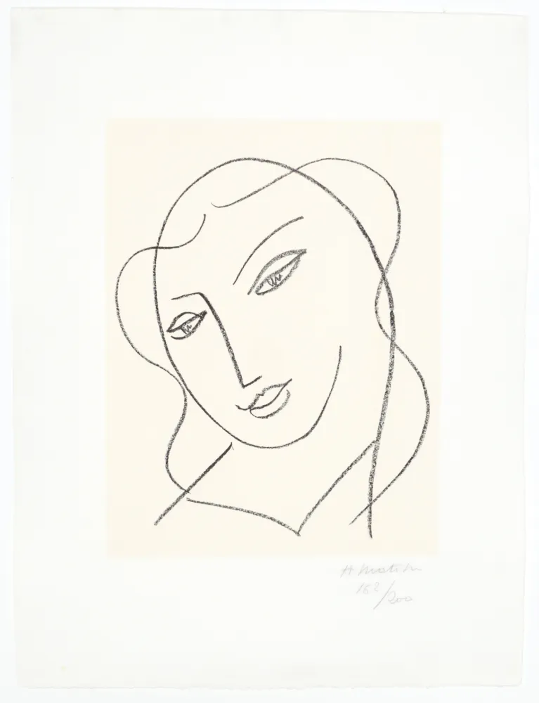 Lithografie Matisse - Etude pour la Vierge, 