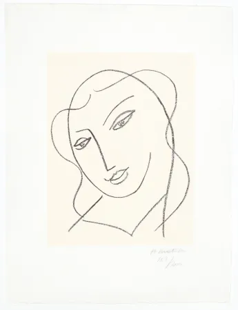 Lithografie Matisse - Etude pour la Vierge, 