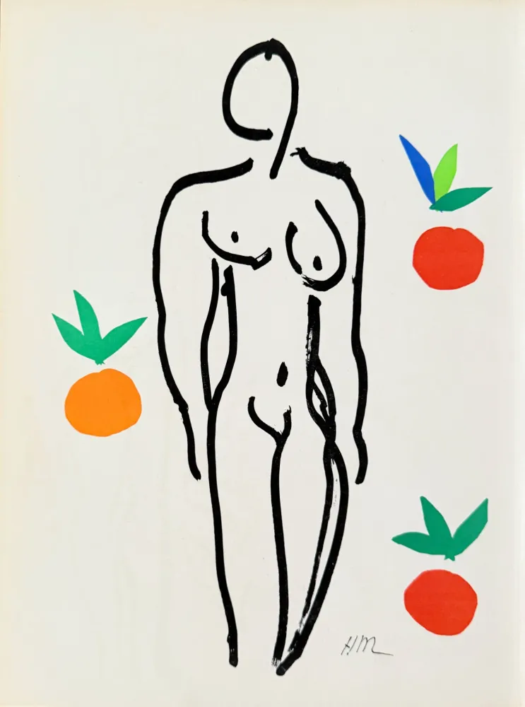 Lithografie Matisse - Femme