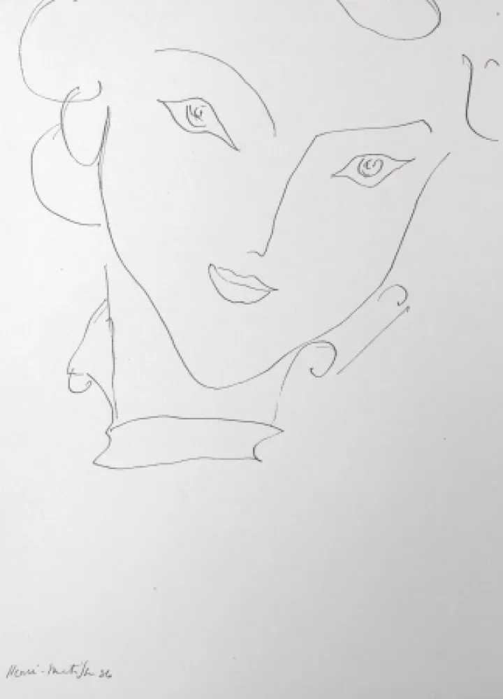 Lithografie Matisse - Femme 