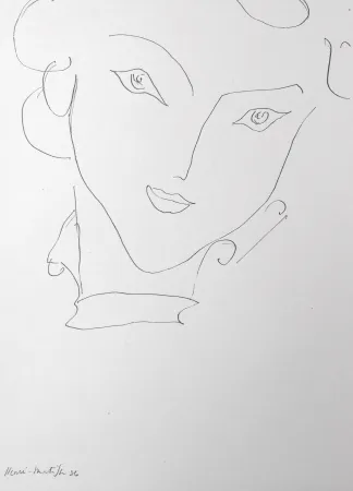 Lithografie Matisse - Femme 