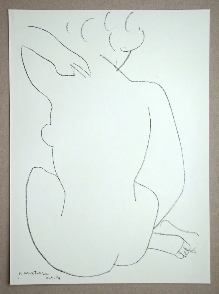 Lithografie Matisse - Femme assise