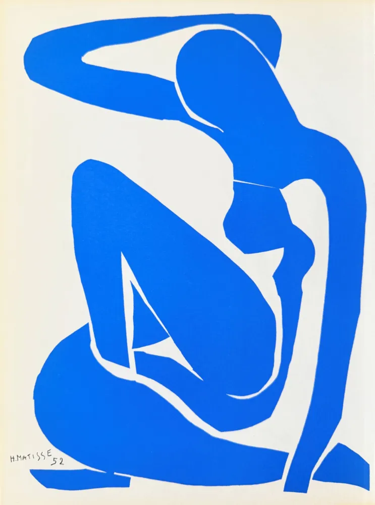 Lithografie Matisse - Femme Bleue