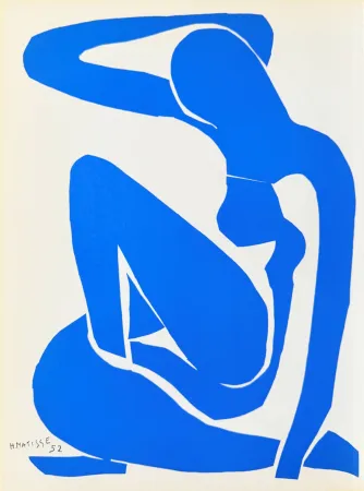 Lithografie Matisse - Femme Bleue
