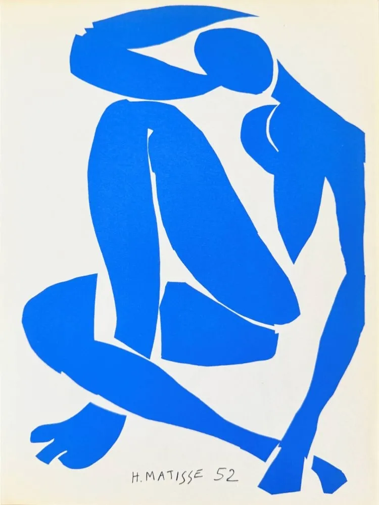 Lithografie Matisse - Femme Bleue