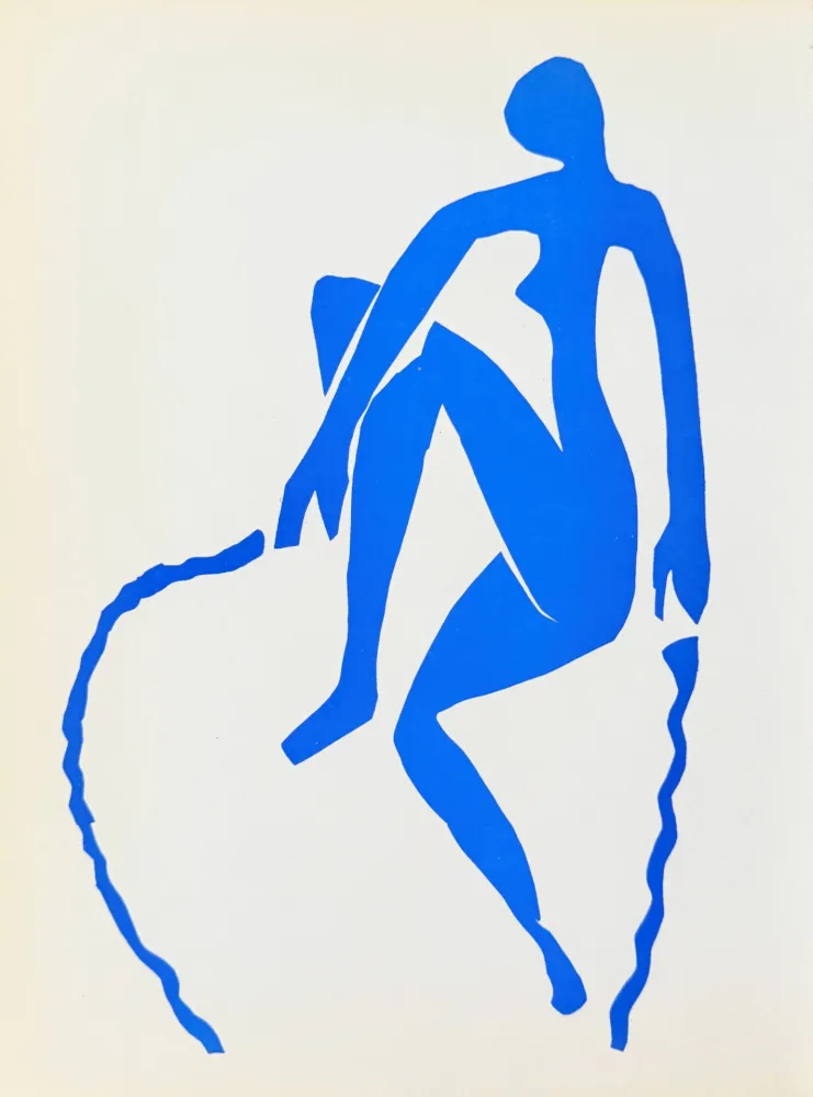 Lithografie Matisse - Femme Bleue