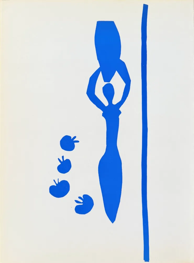 Lithografie Matisse - Femme Bleue