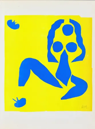 Lithografie Matisse - Femme Bleue