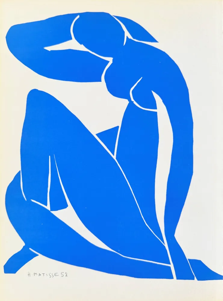Lithografie Matisse - Femme Bleue