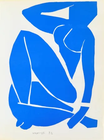 Lithografie Matisse - Femme Bleue