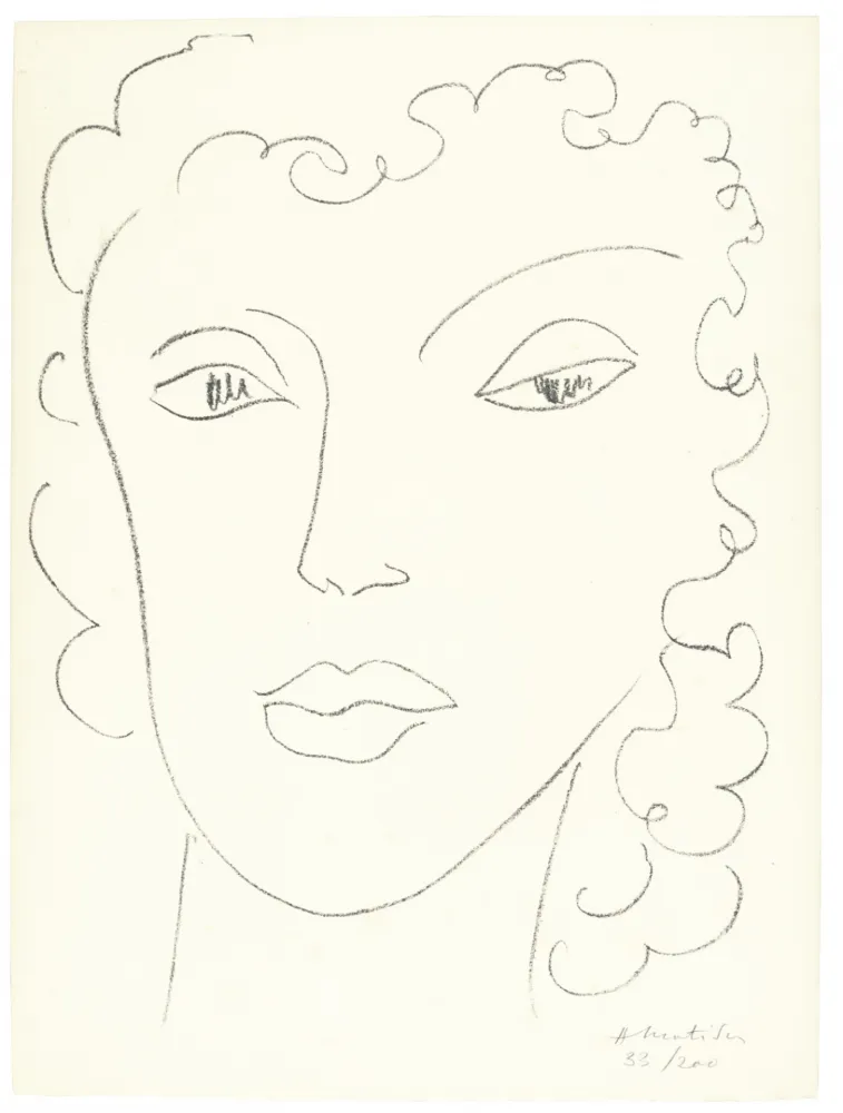 Lithografie Matisse - Haitïenne