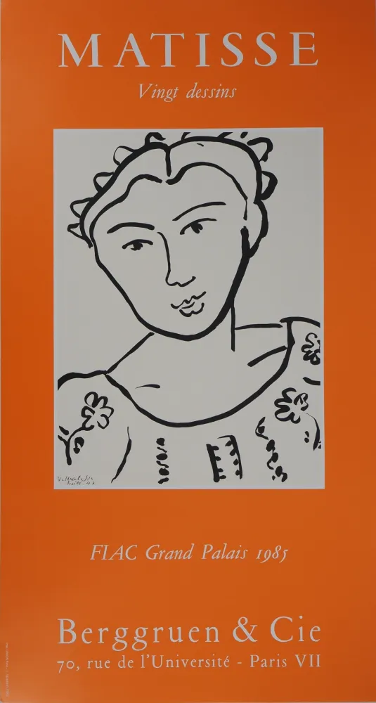Geïllustreerd Boek Matisse - Jeune femme à la blouse fleurie
