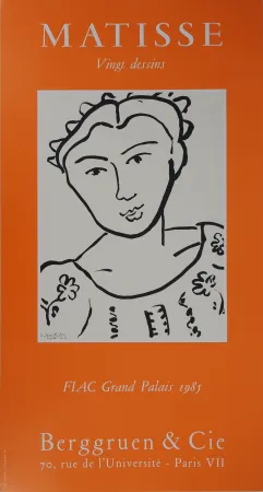 Geïllustreerd Boek Matisse - Jeune femme à la blouse fleurie