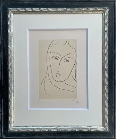 Lithografie Matisse - Jeune Femme au Foulard