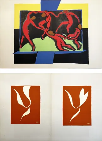 Lithografie Matisse - LA DANSE. Lithographie de 1938
