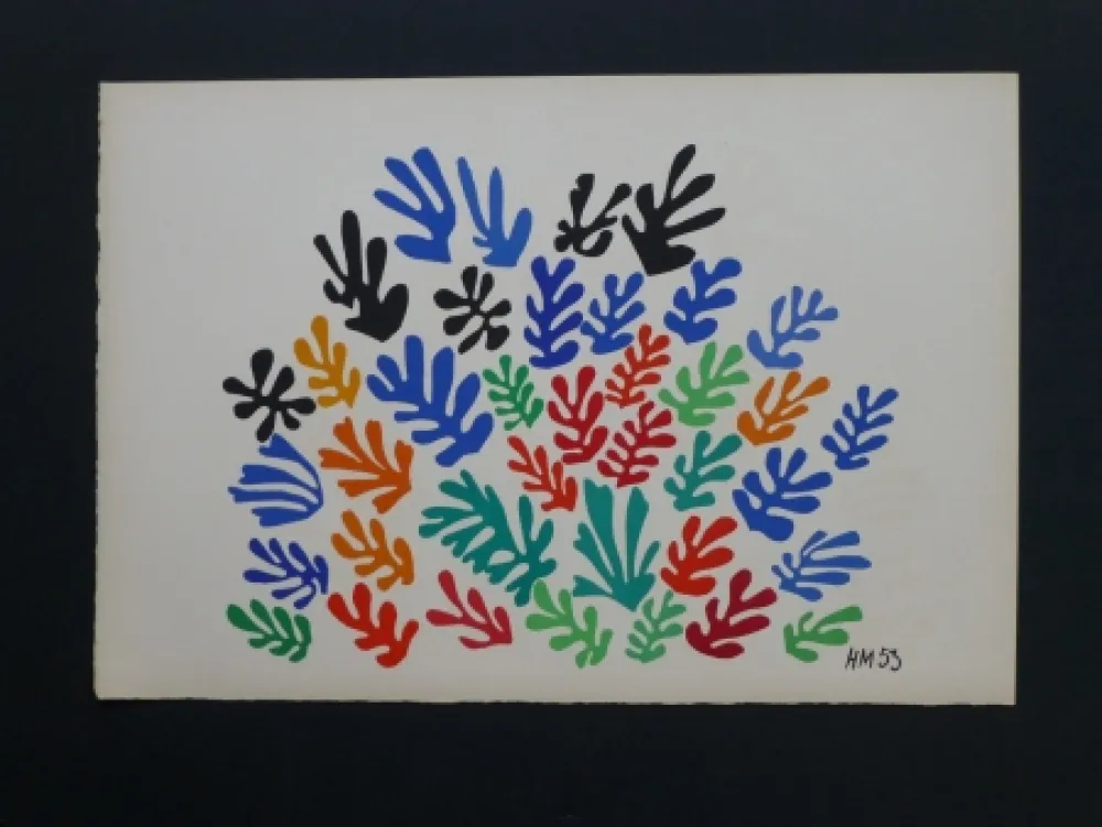 Lithografie Matisse - La gerbe, 1953