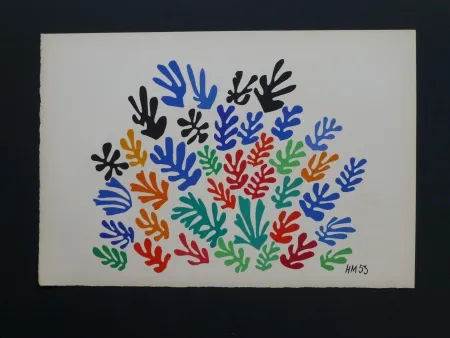 Lithografie Matisse - La gerbe, 1953