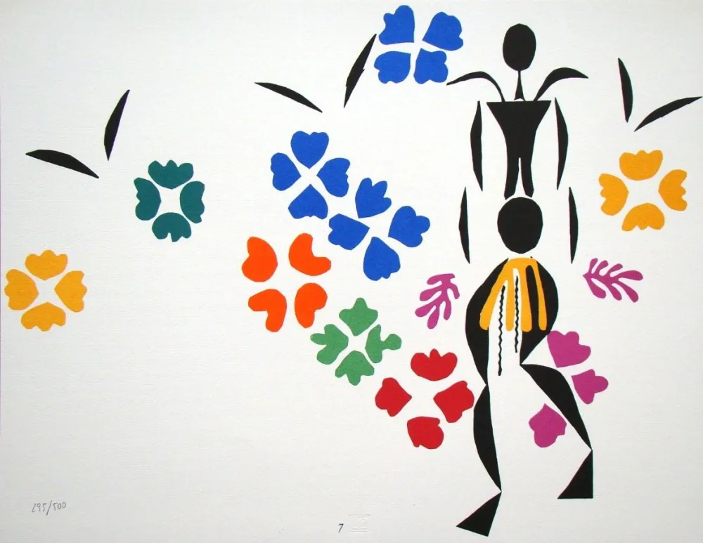 Lithografie Matisse - La négresse