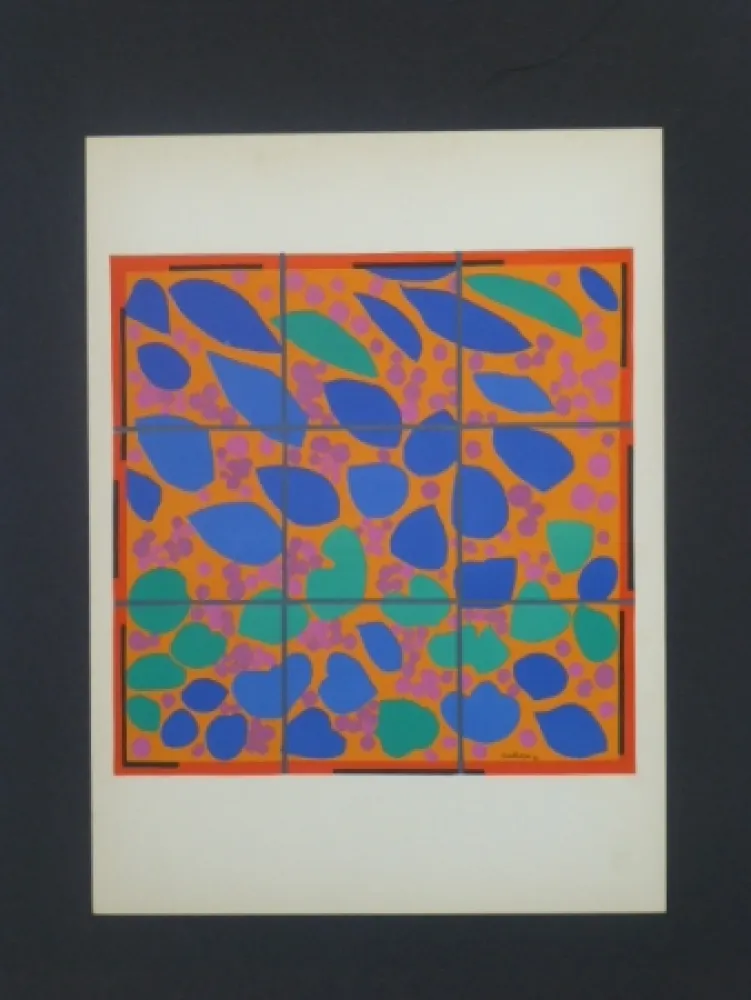 Lithografie Matisse - Lierre en fleurs, 1953