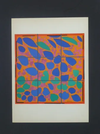 Lithografie Matisse - Lierre en fleurs, 1953