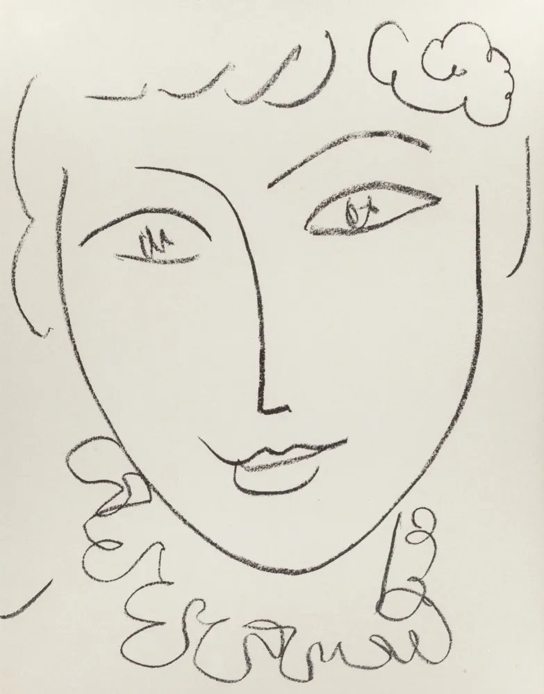 Lithografie Matisse - Madame Pompadour