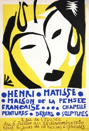 Lithografie Matisse - Maison de la Pensee Francaise