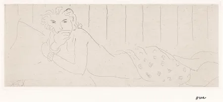 Gravure Matisse - Nu Allongé
