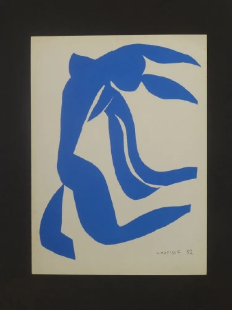 Lithografie Matisse - Nu bleu, 1952