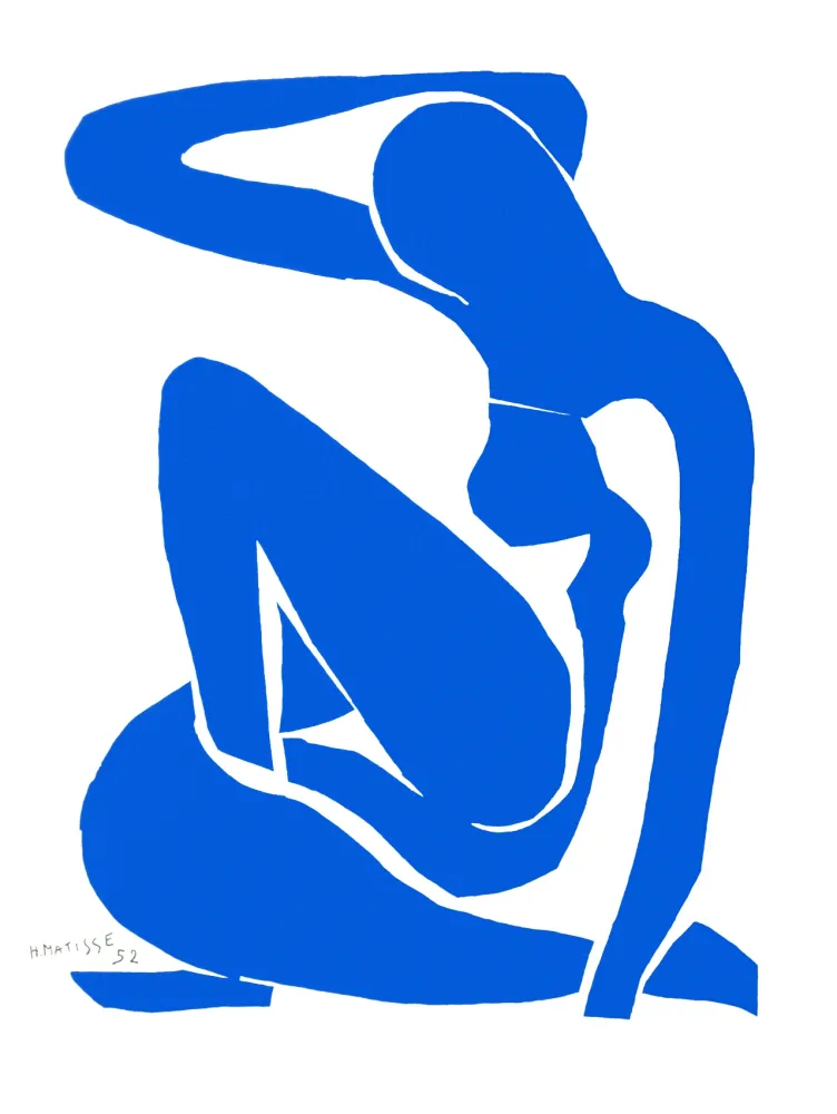 Lithografie Matisse - Nu Bleu I (Blue Nude I)