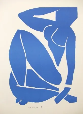 Lithografie Matisse - Nu bleu (III)
