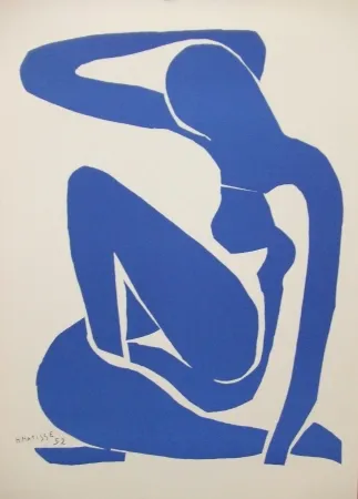 Lithografie Matisse - Nu bleu(I)