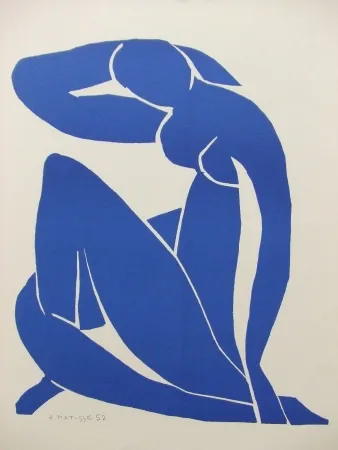 Lithografie Matisse - Nu bleu(II)
