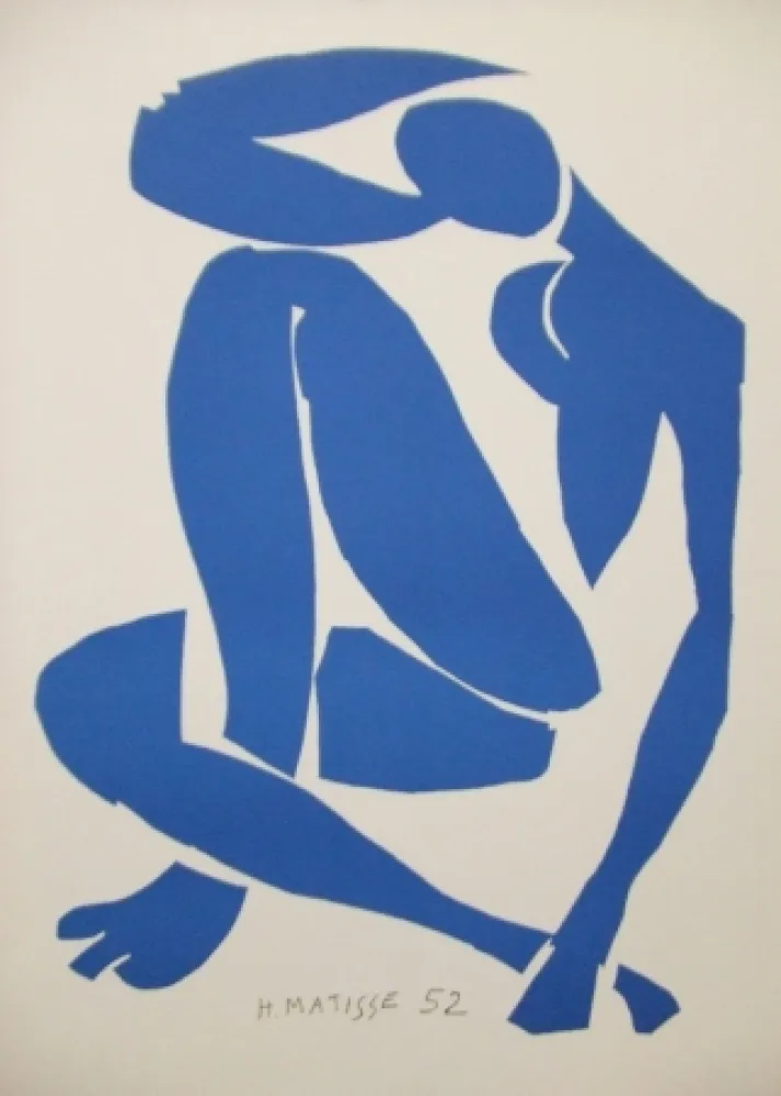 Lithografie Matisse - Nu bleu(IV)