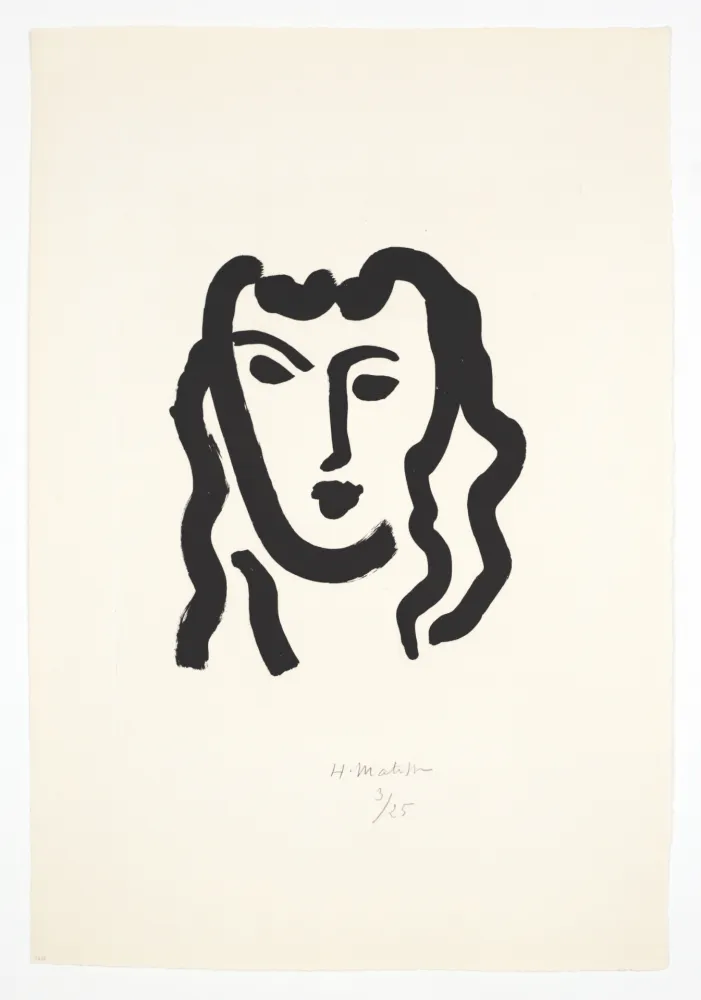 Aquatint Matisse - Patitcha. Masque