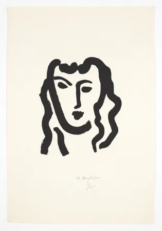 Aquatint Matisse - Patitcha. Masque