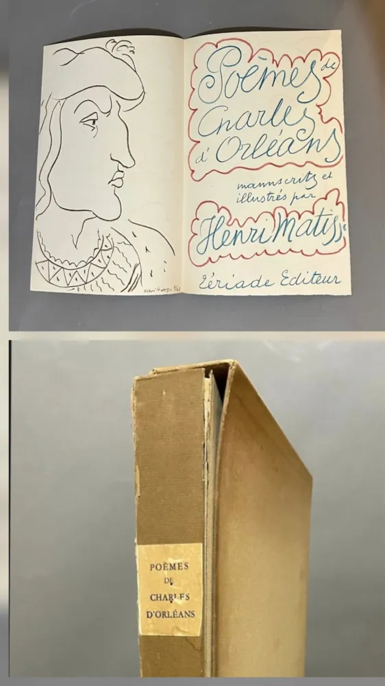 Lithografie Matisse - Poèmes de Charles d'Orléans 