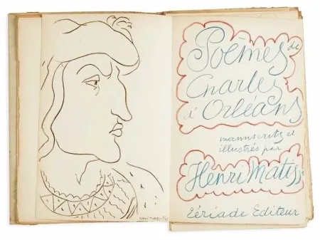 Geïllustreerd Boek Matisse - Poems by Charles d'Orléans