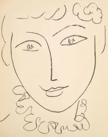 Lithografie Matisse - PORTRAITS Avec 