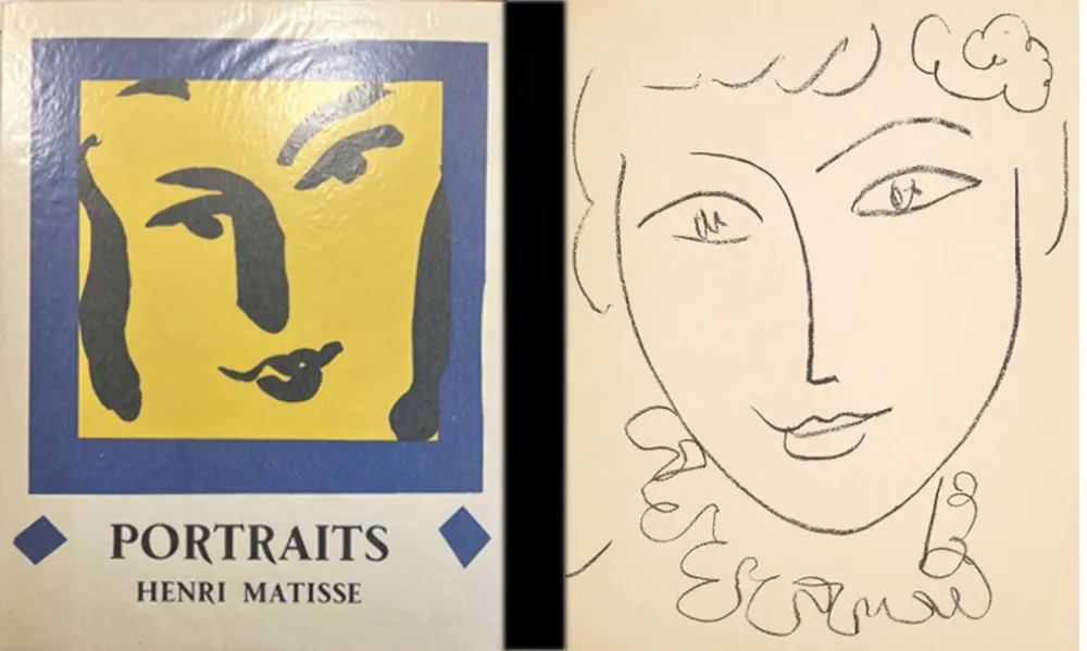 Lithografie Matisse - PORTRAITS Avec 