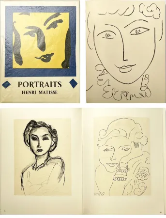 Geïllustreerd Boek Matisse - PORTRAITS Avec 