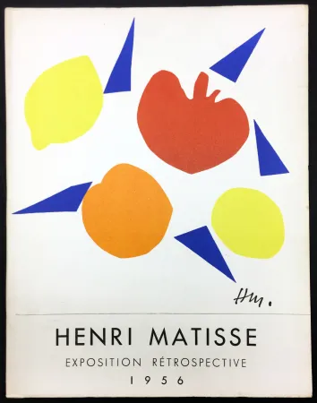 Geïllustreerd Boek Matisse - RETROSPECTIVE MATISSE 28 Juillet - 18 Novembre 1956 (Catalogue).‎