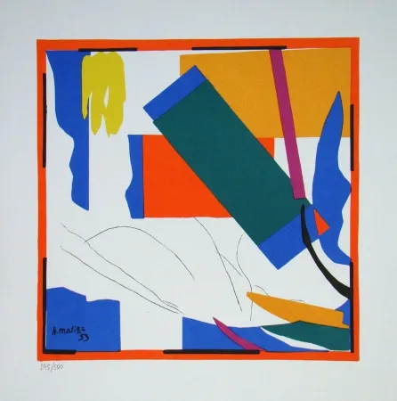 Lithografie Matisse - Souvenir d'Océanie, 1953
