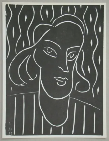 Linosnede Matisse - Teeny, 1938