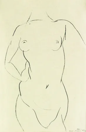 Lithografie Matisse - Torse de face