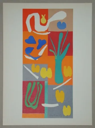Lithografie Matisse - Végétaux, 1952