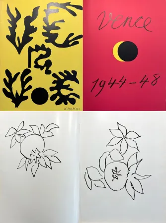 Geïllustreerd Boek Matisse - VERVE VOL. VI - N° 21-22. VENCE 1944-48 : PEINTURES ET DESSINS DE MATISSE.